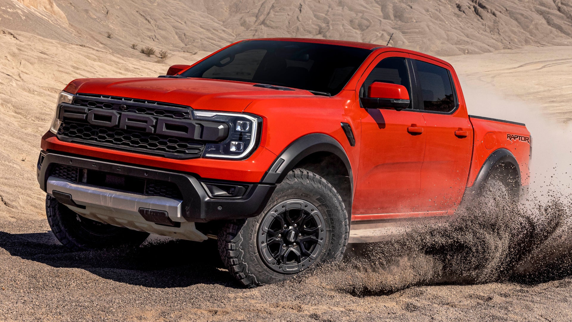 2023 Ford Ranger Raptor: 392 HP V6, 33 Inch Tires, Baja Racer Looks