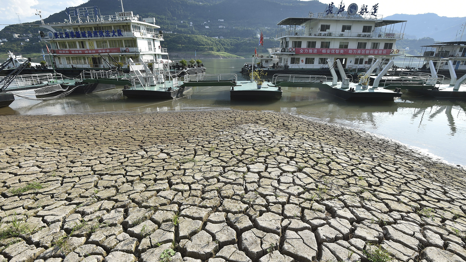 China's Yangtze River dries up amid unprecedented drought