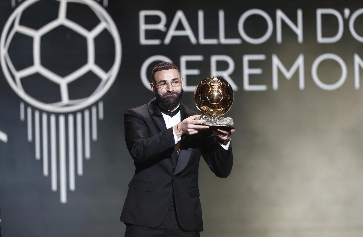 Karim Benzema and Alexia Putellas win Ballon d'Or awards