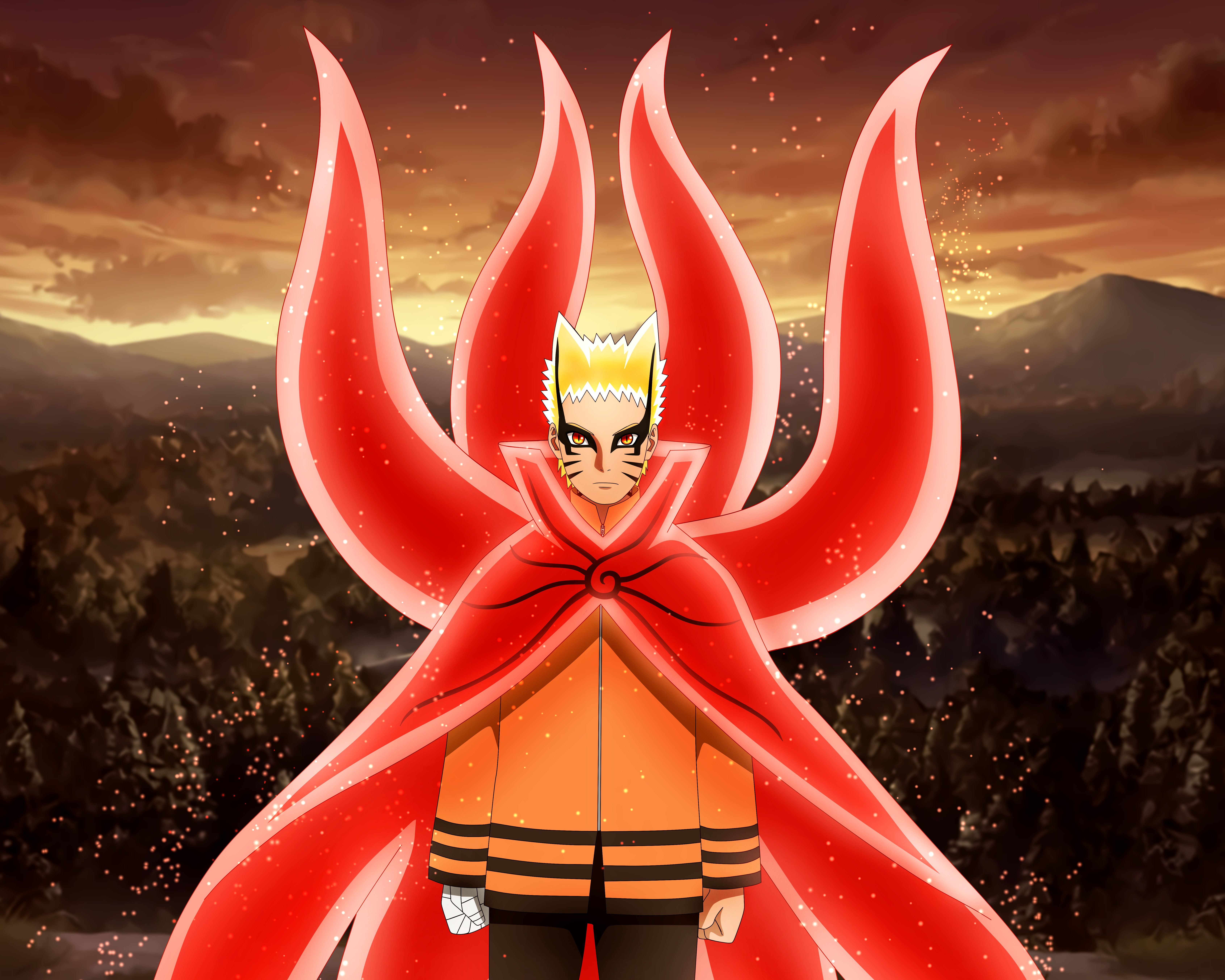 Baryon Mode (Naruto) HD Wallpaper and Background