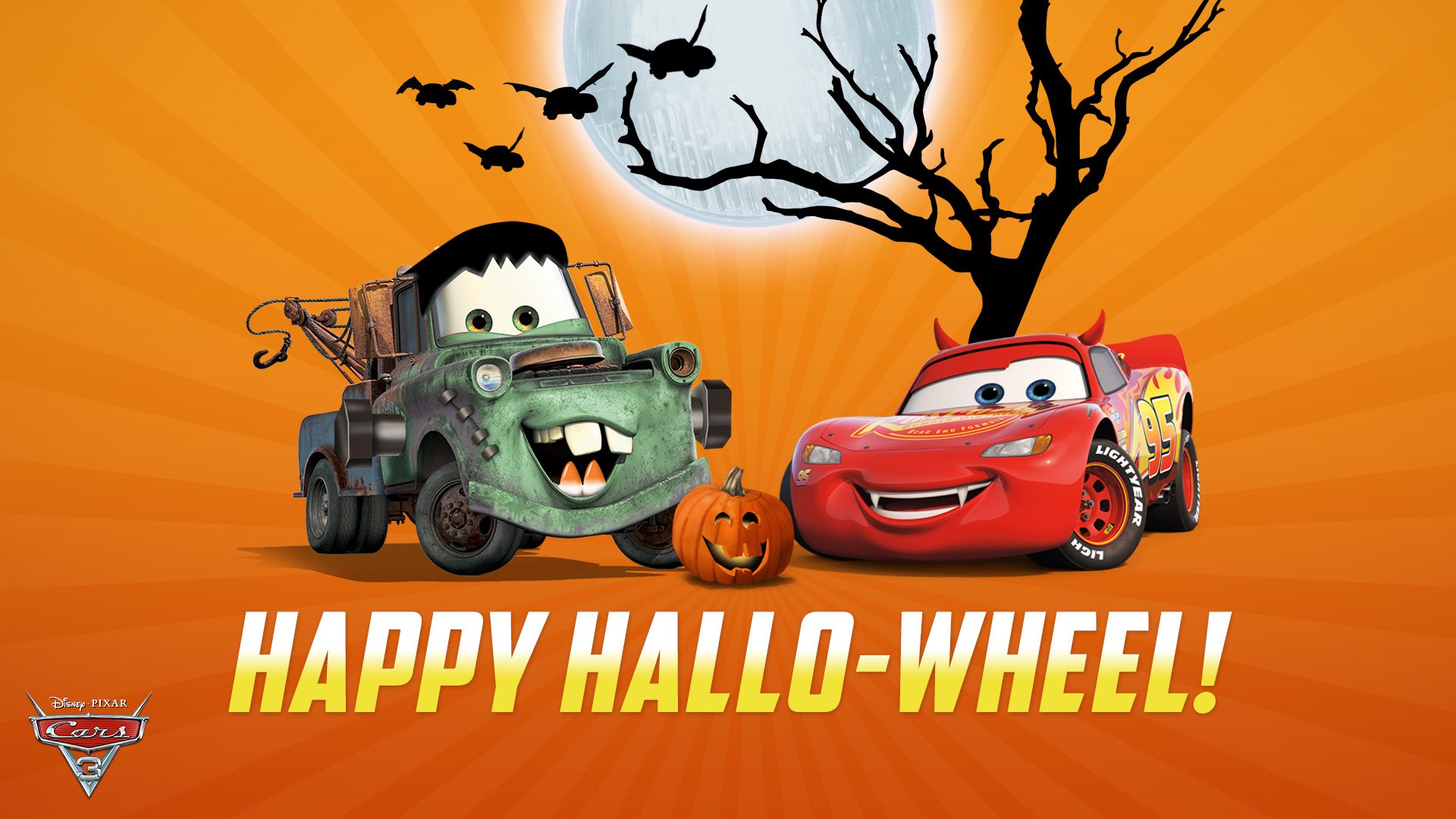 Disney•Pixar's Cars't forget to say “Trick or Beep!”