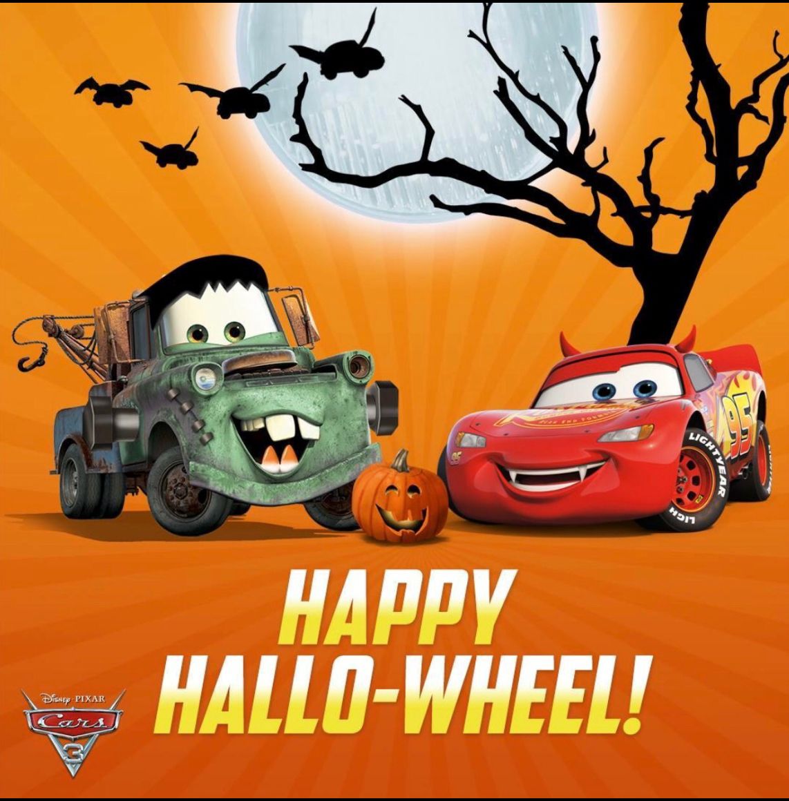 Cars Happy Halloween. Walt disney picture, Disney holiday, Cars movie