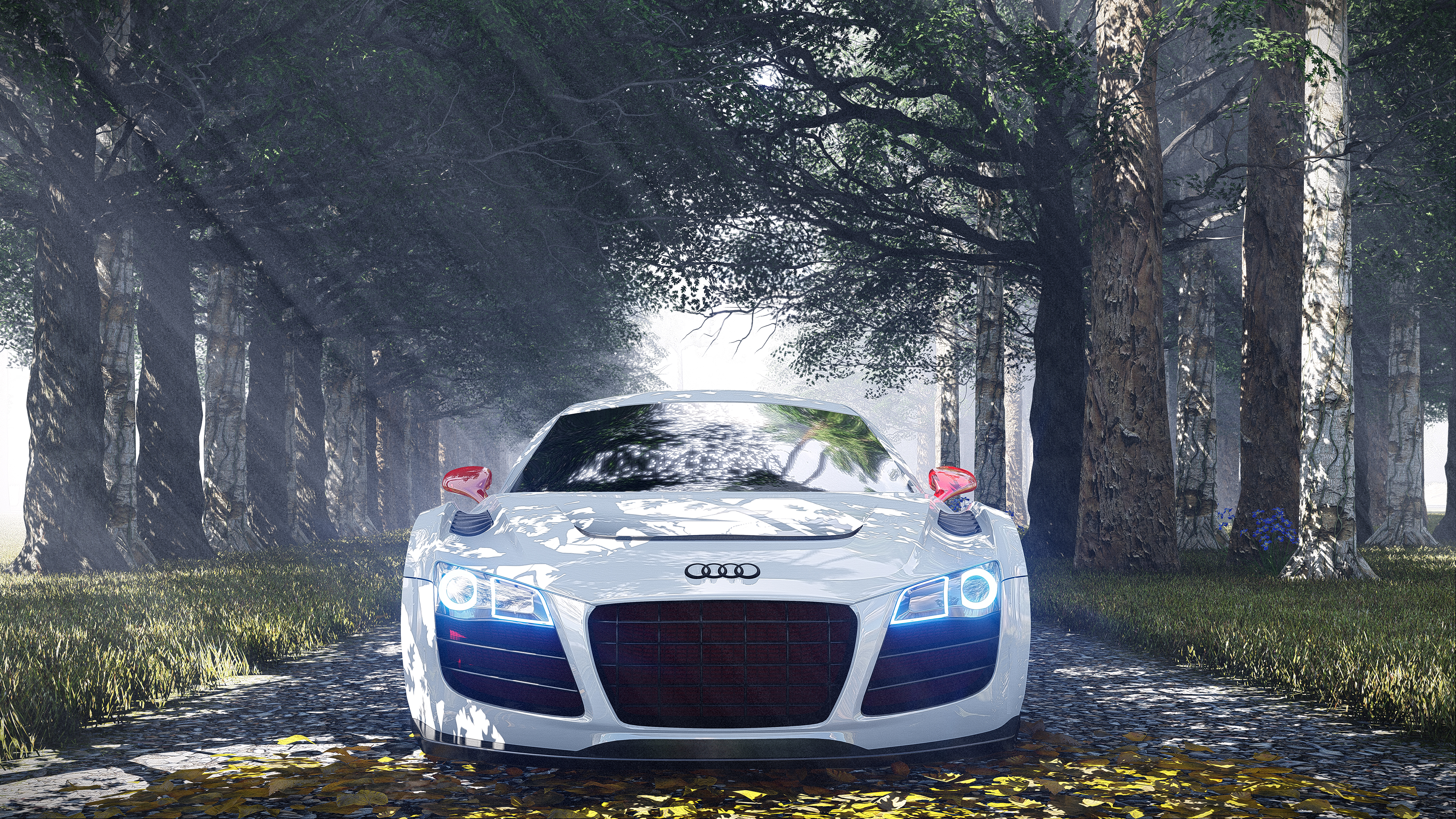 Wallpaper 4k Audi R8 Special Edition Wallpaper