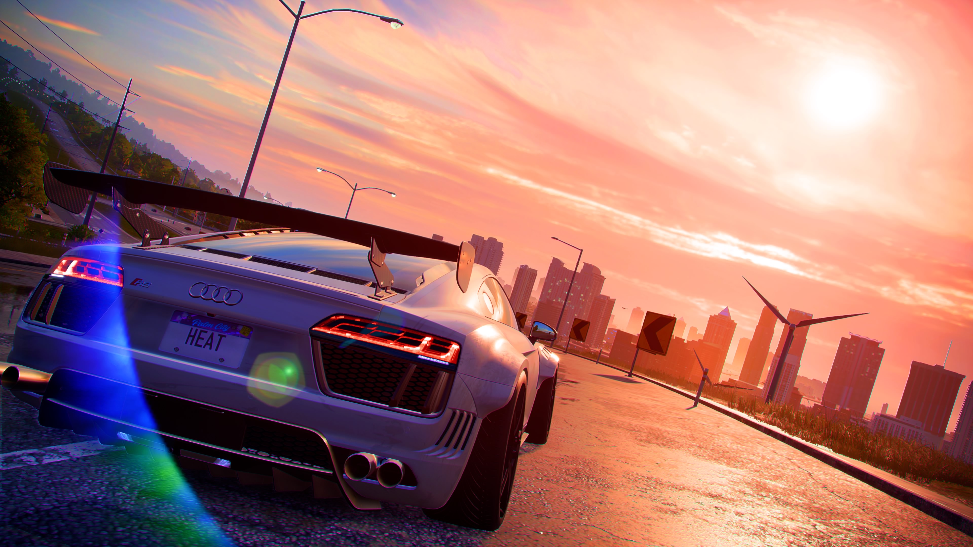 need for speed r8 4k wallpaper