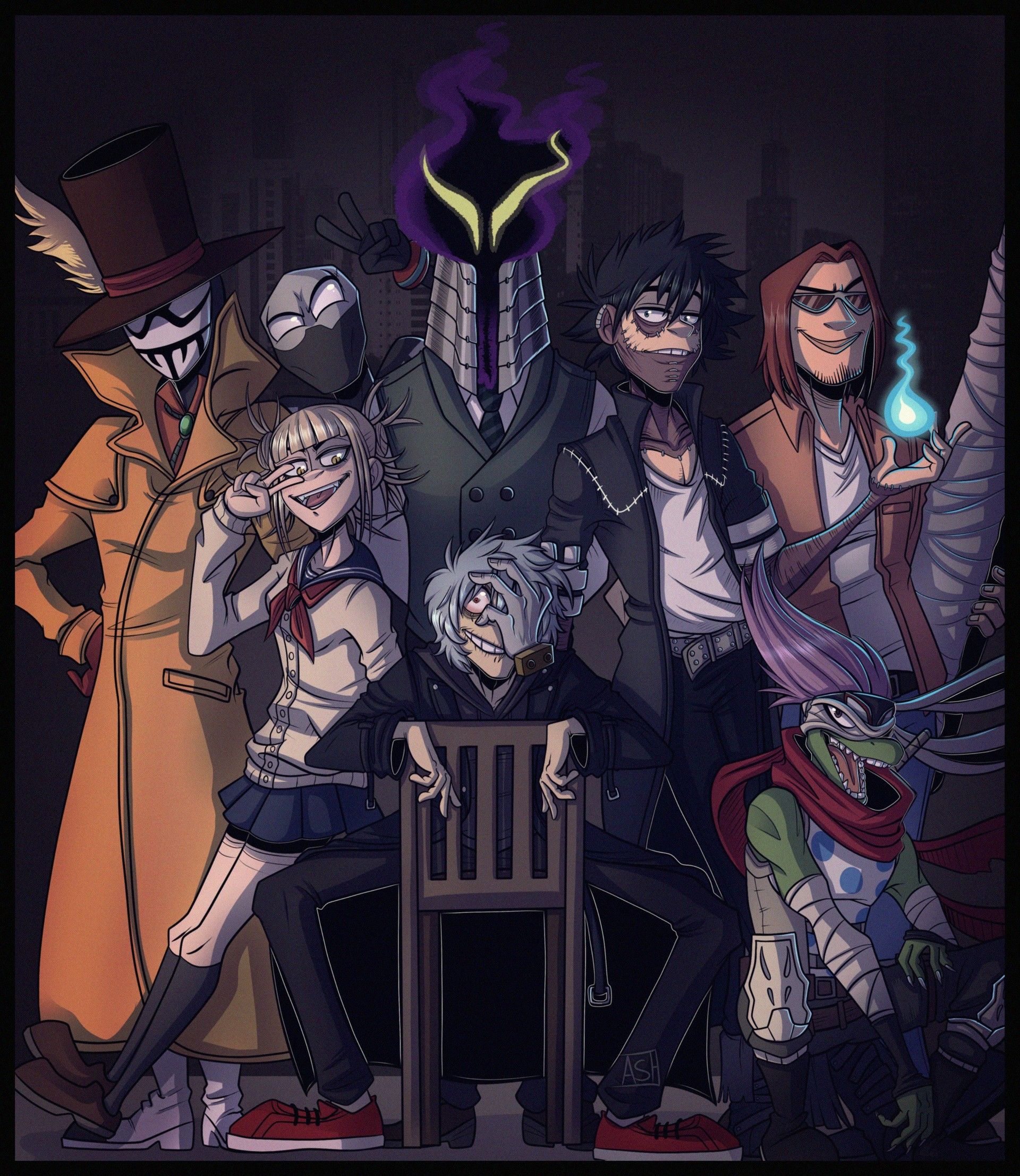 Bnha Villains Wallpaper