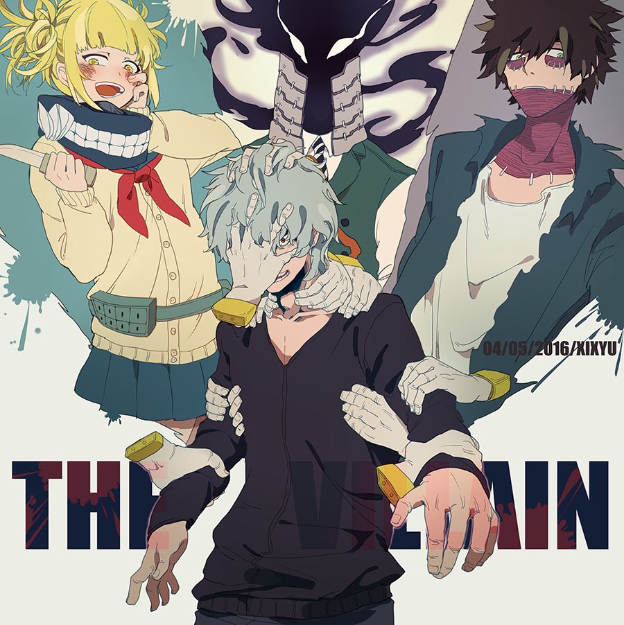 Bhuynalgas of Villains #MyHeroAcademia #BokuNoHeroAcademia #Shigaraki #Dabi #Toga #Kurogiri