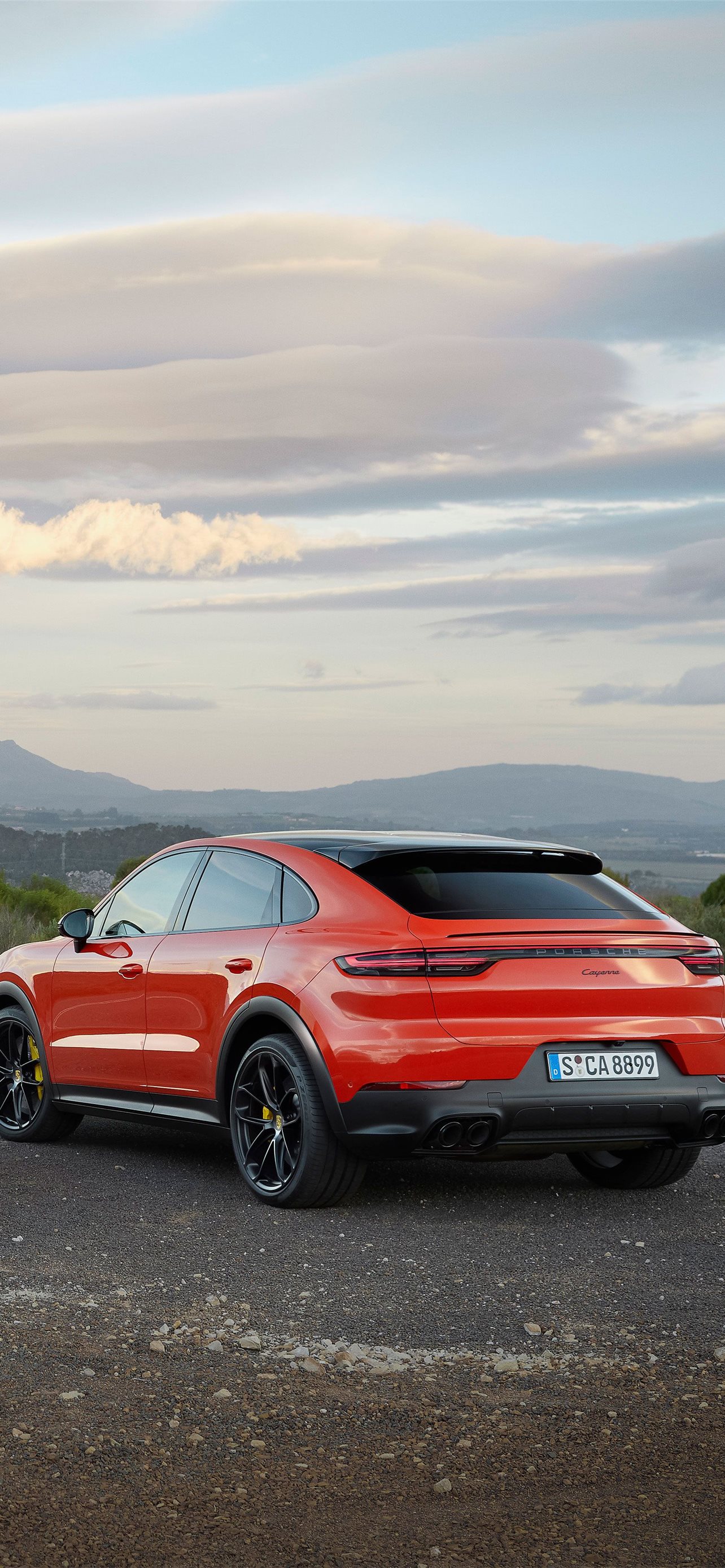 Best Porsche cayenne coupe iPhone HD Wallpaper
