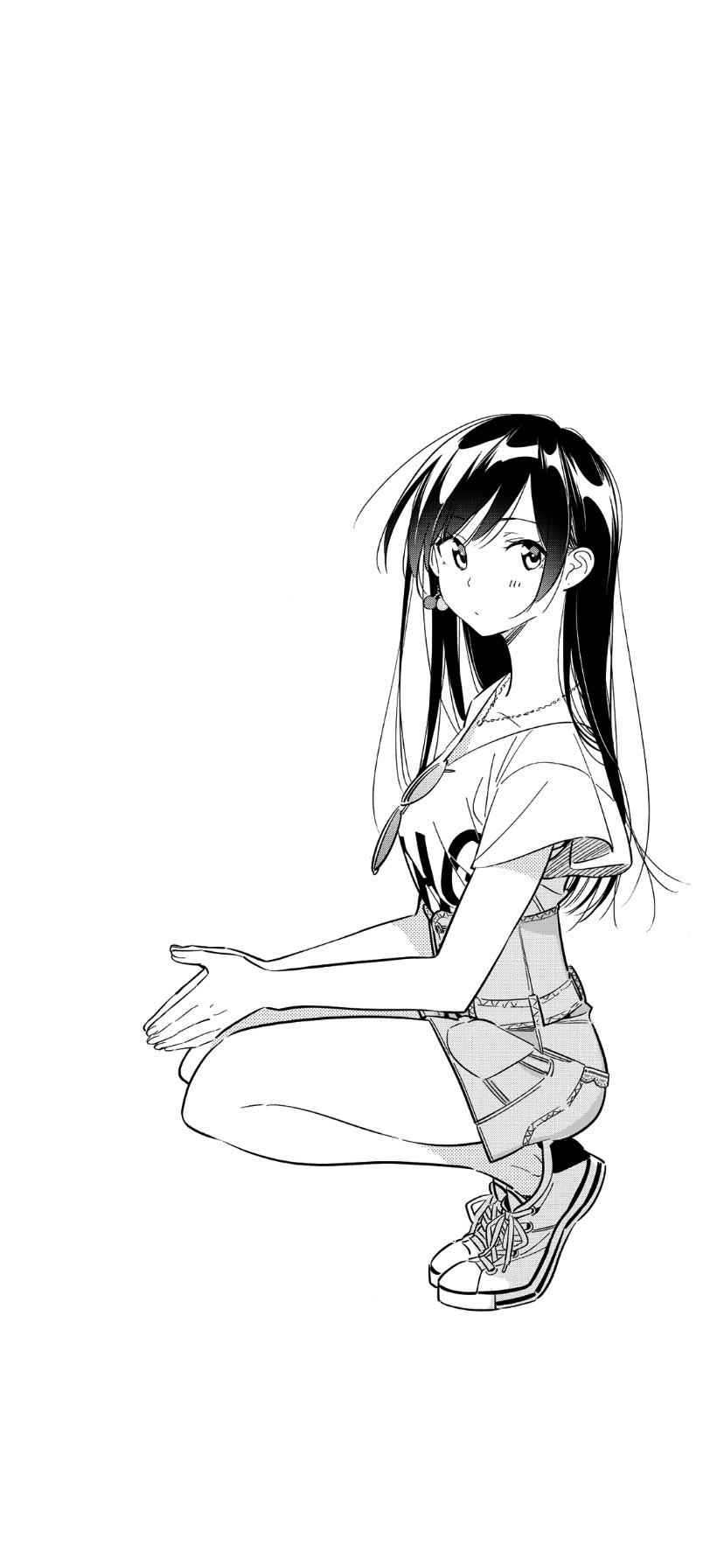 I turned a manga panel into a phone wallpaper for y'all (and myself)