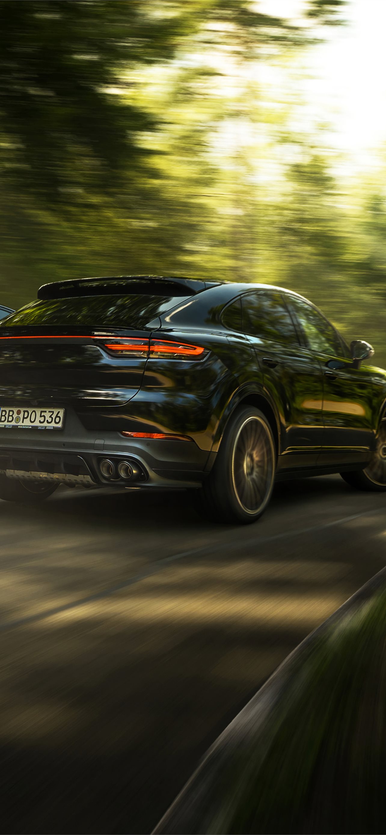 Best Porsche cayenne coupe iPhone HD Wallpaper