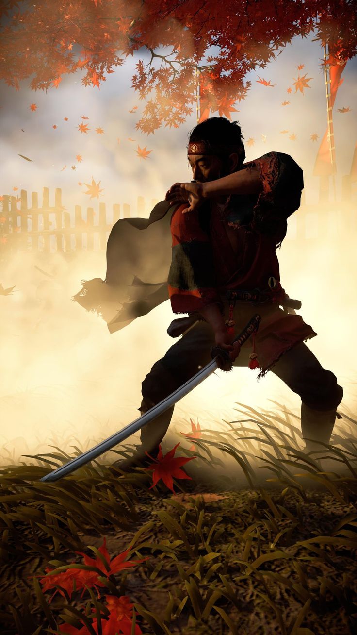 Ghost of Tsushima. HD Wallpaper. Ghost of tsushima, Ghost, Japanese warrior