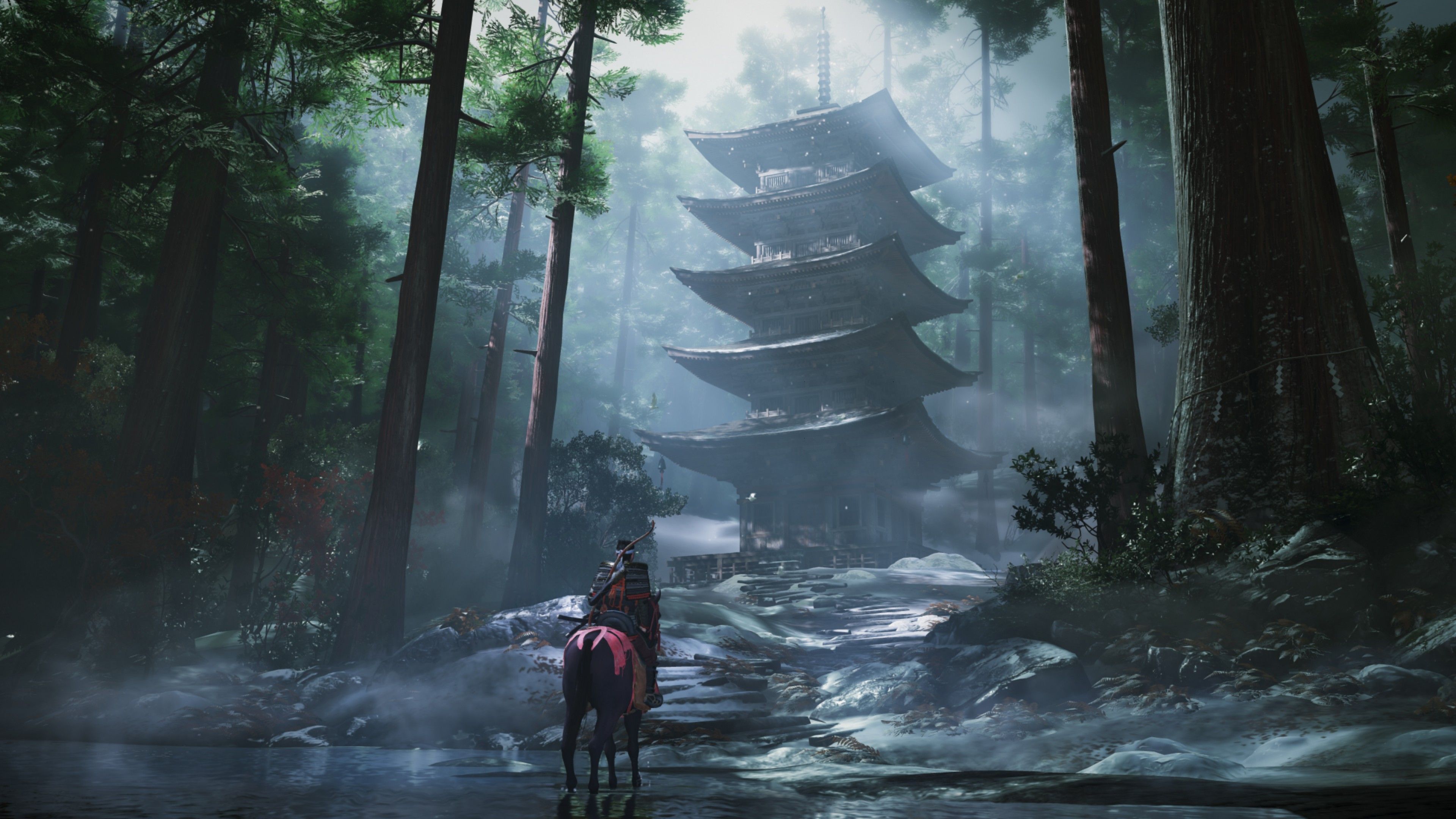 Ghost Of Tsushima PS4 Aesthetic Wallpapers Wallpaper Cave
