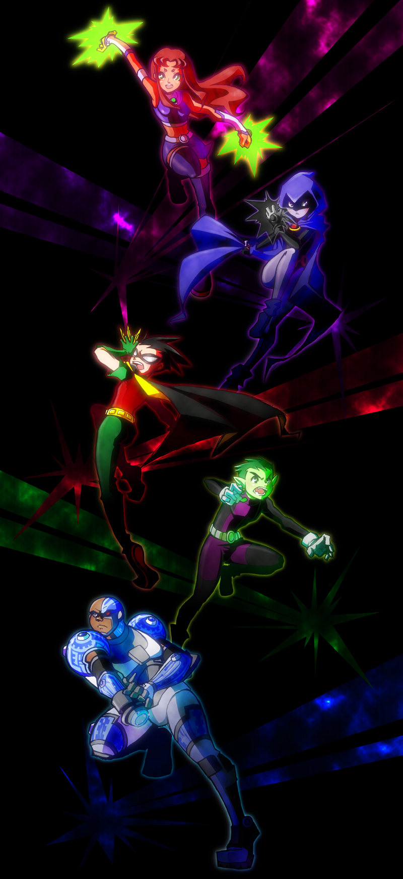 Cyborg (Teen Titans) Teen Titans Anime Image Board