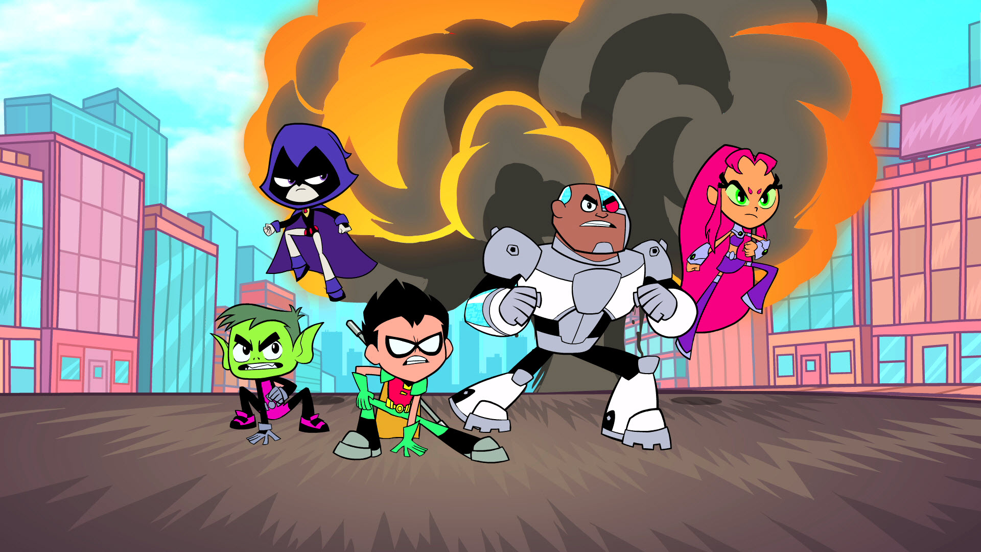 Teen Titans Go HD Wallpaper