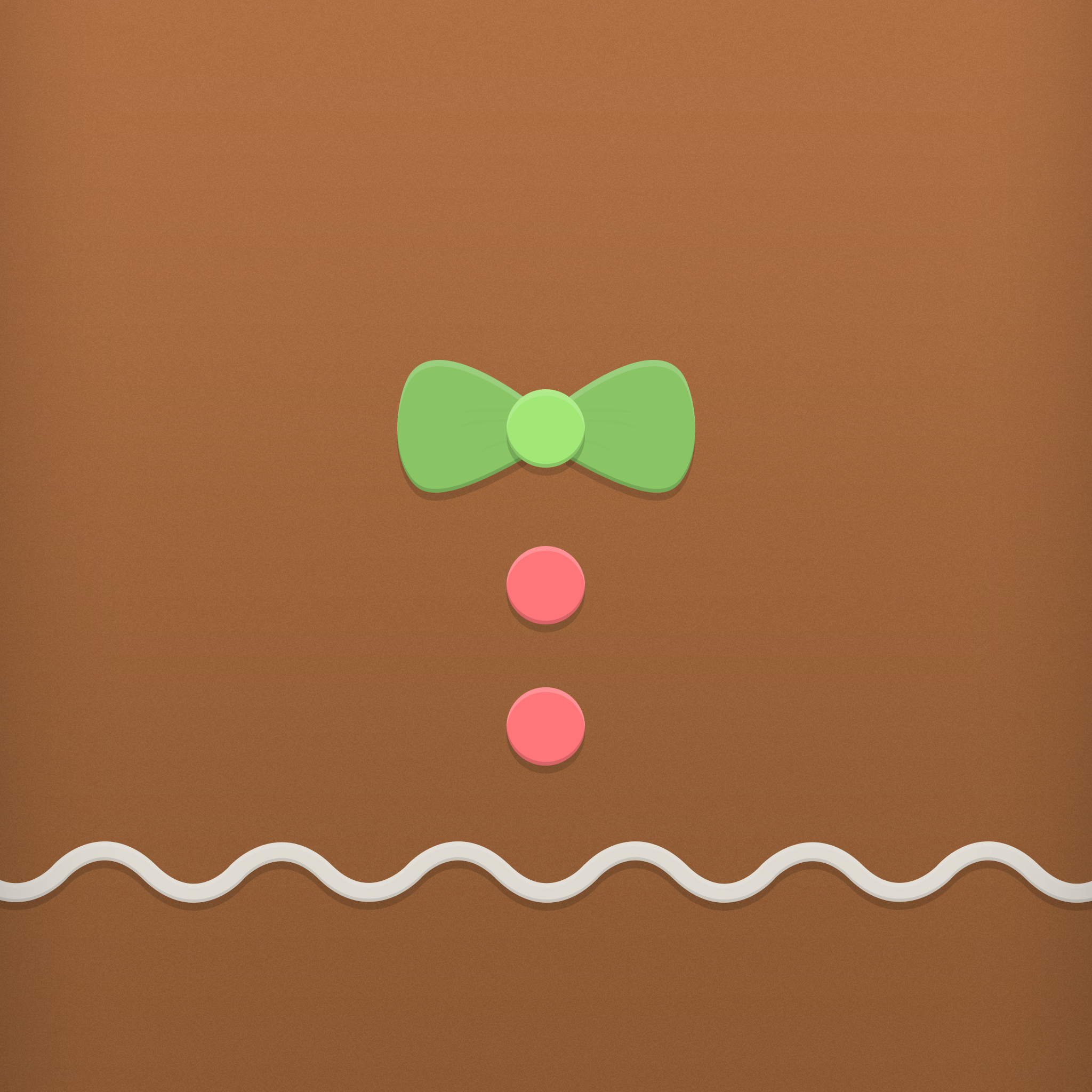 Wallpaper of the week: candy canes and gingerbread men