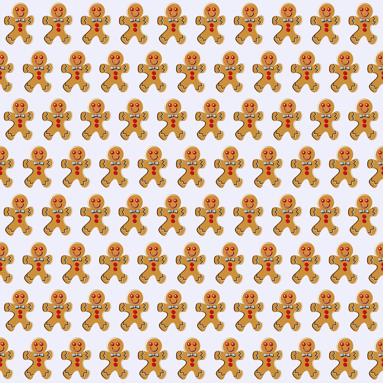 Gingerbread Men Background