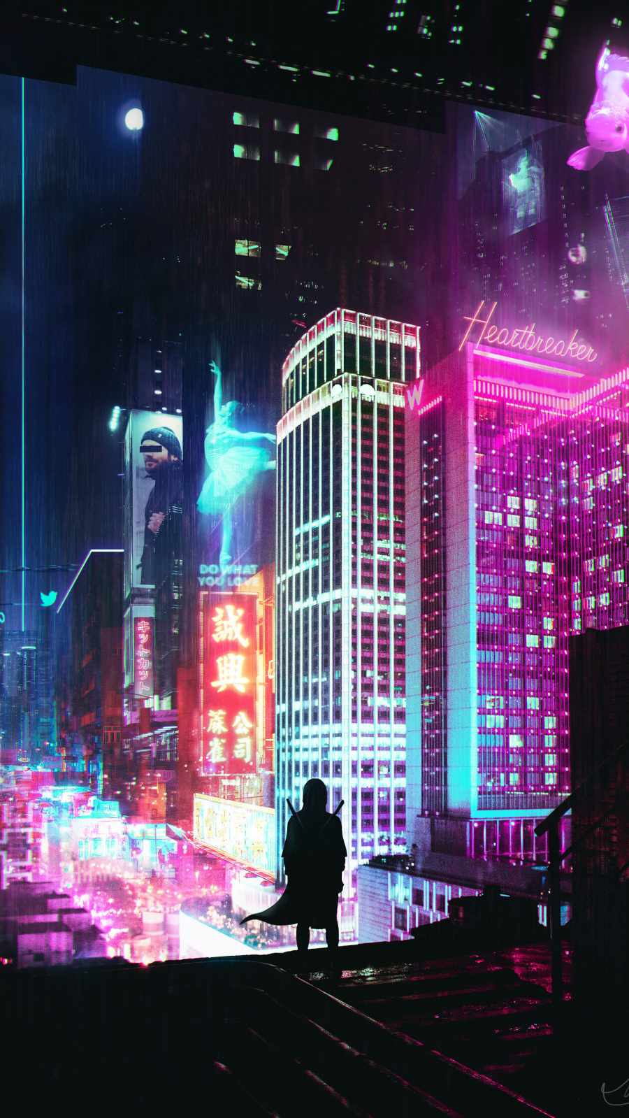 Neo In Cyberpunk IPhone Wallpaper Wallpaper, iPhone Wallpaper