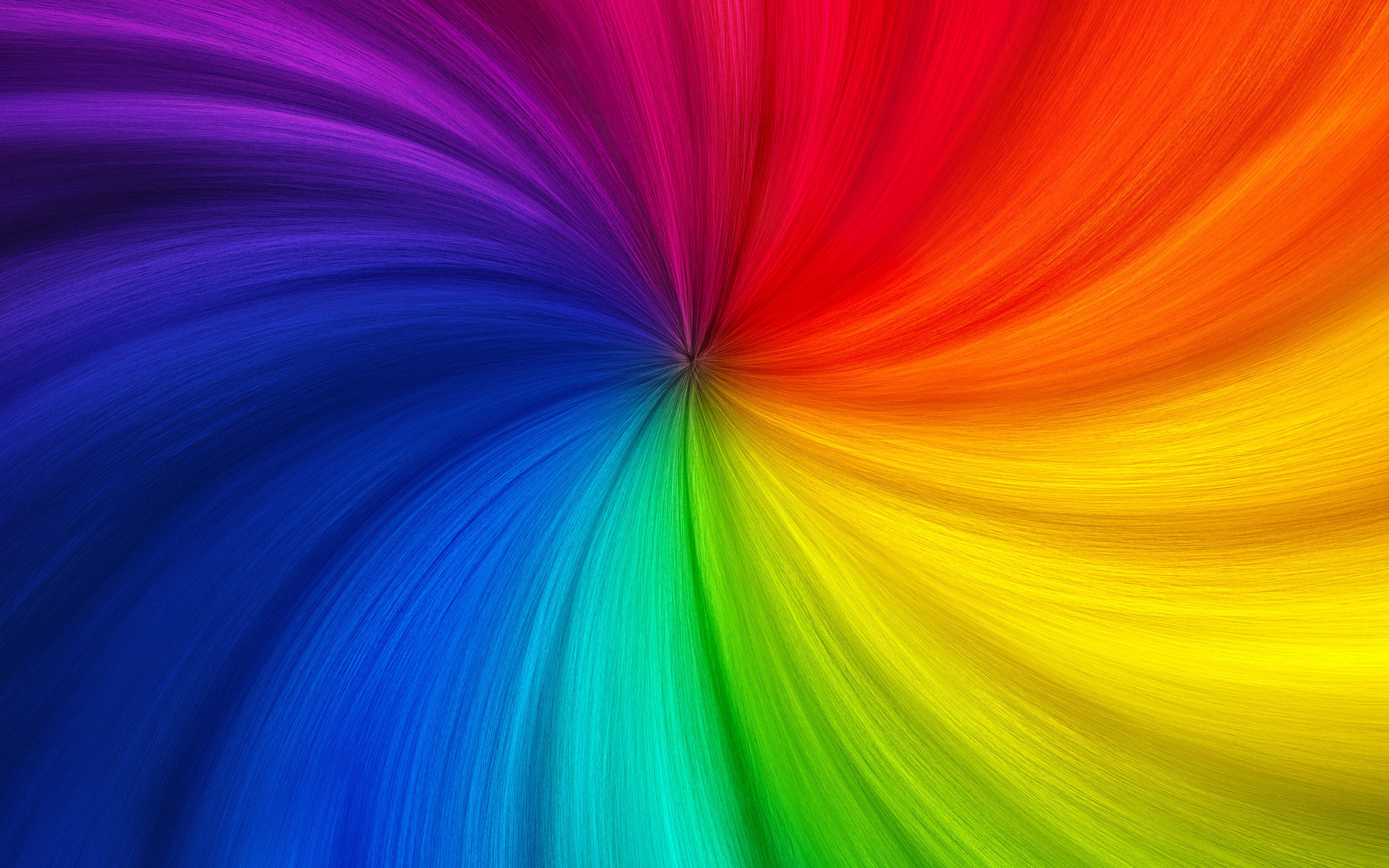 Swirl Wallpaper 4K, Colorful, Rainbow colors, Multicolor, Abstract