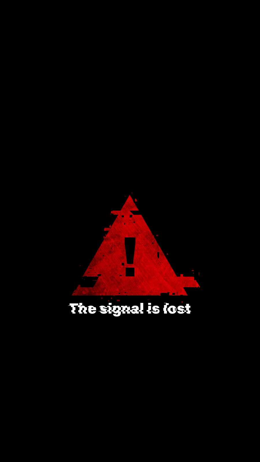 Signal Is Lost IPhone Wallpaper Wallpaper, iPhone Wallpaper