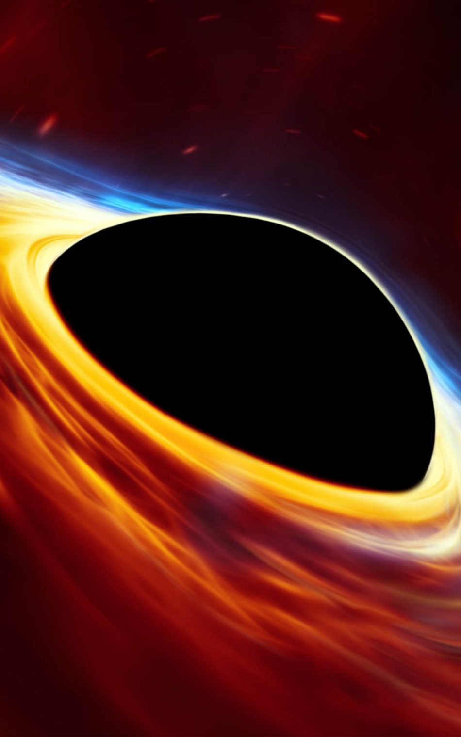 black hole hd phone background