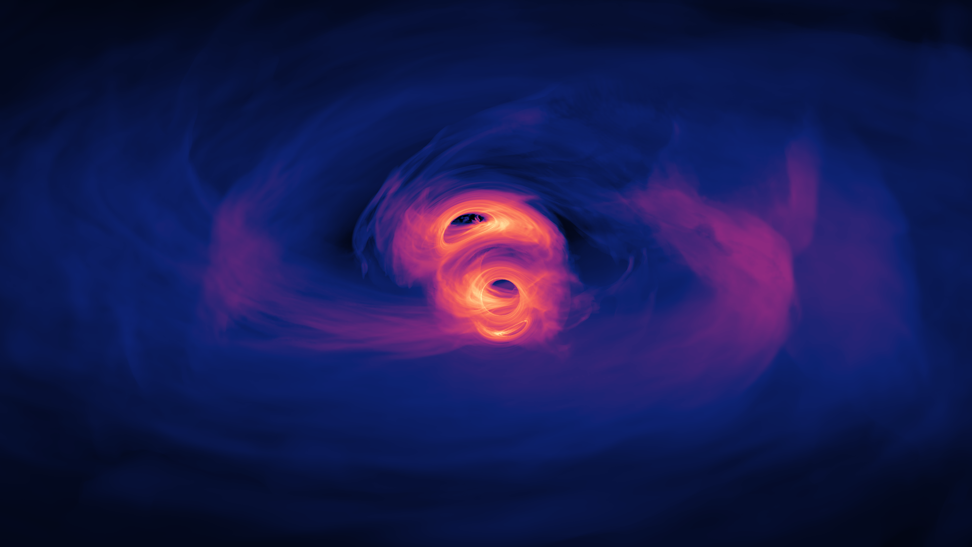 NASA SVS. Black Hole Desktop & Phone Wallpaper