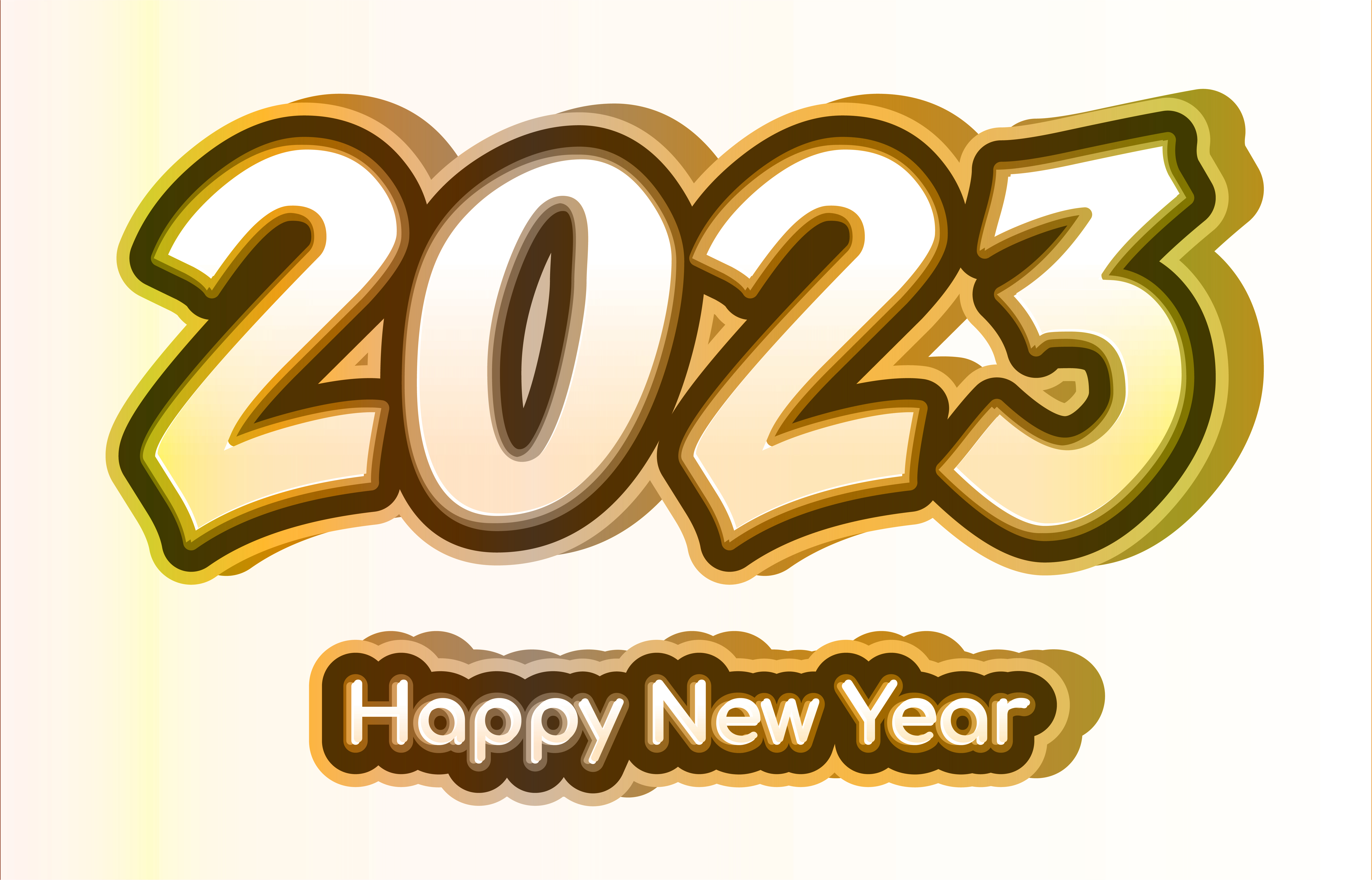 Free 2023 Happy New Year Clipart