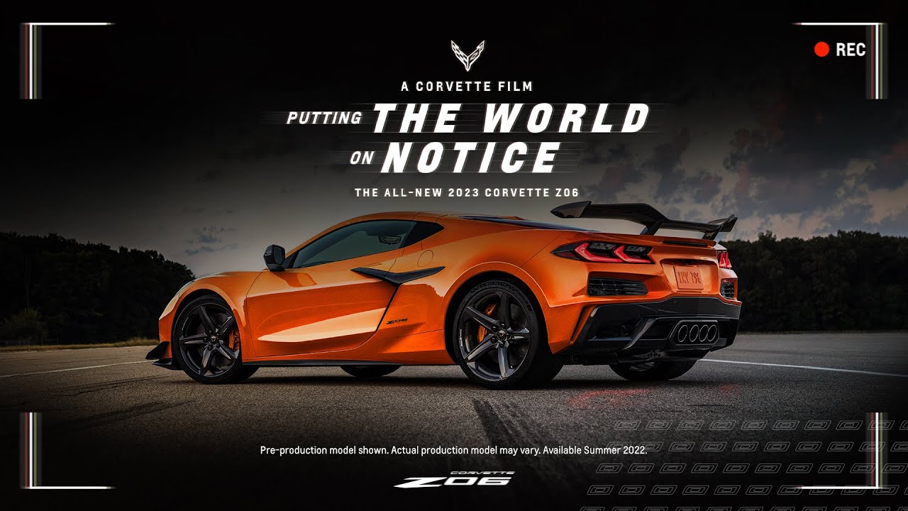 2023 Chevrolet Corvette Z06 Elevates the American Supercar