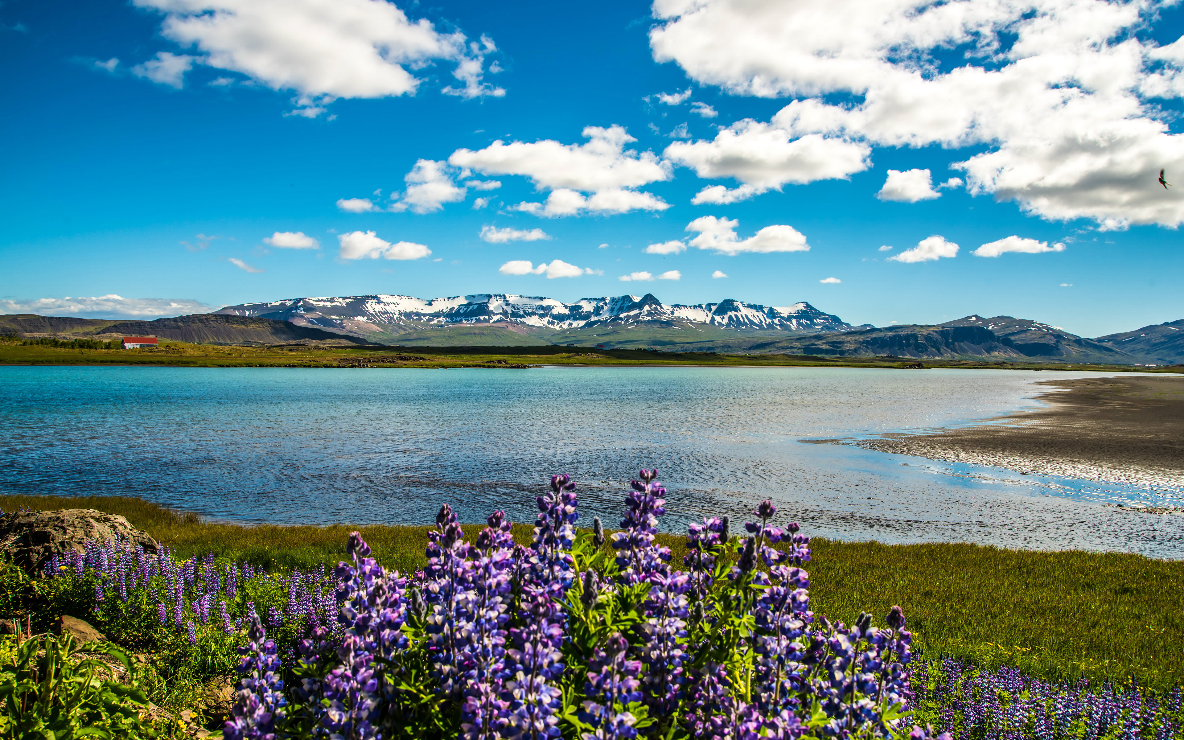 image Iceland Snaefellsnesog Hnappadalssysla Nature Sky 3840x2400