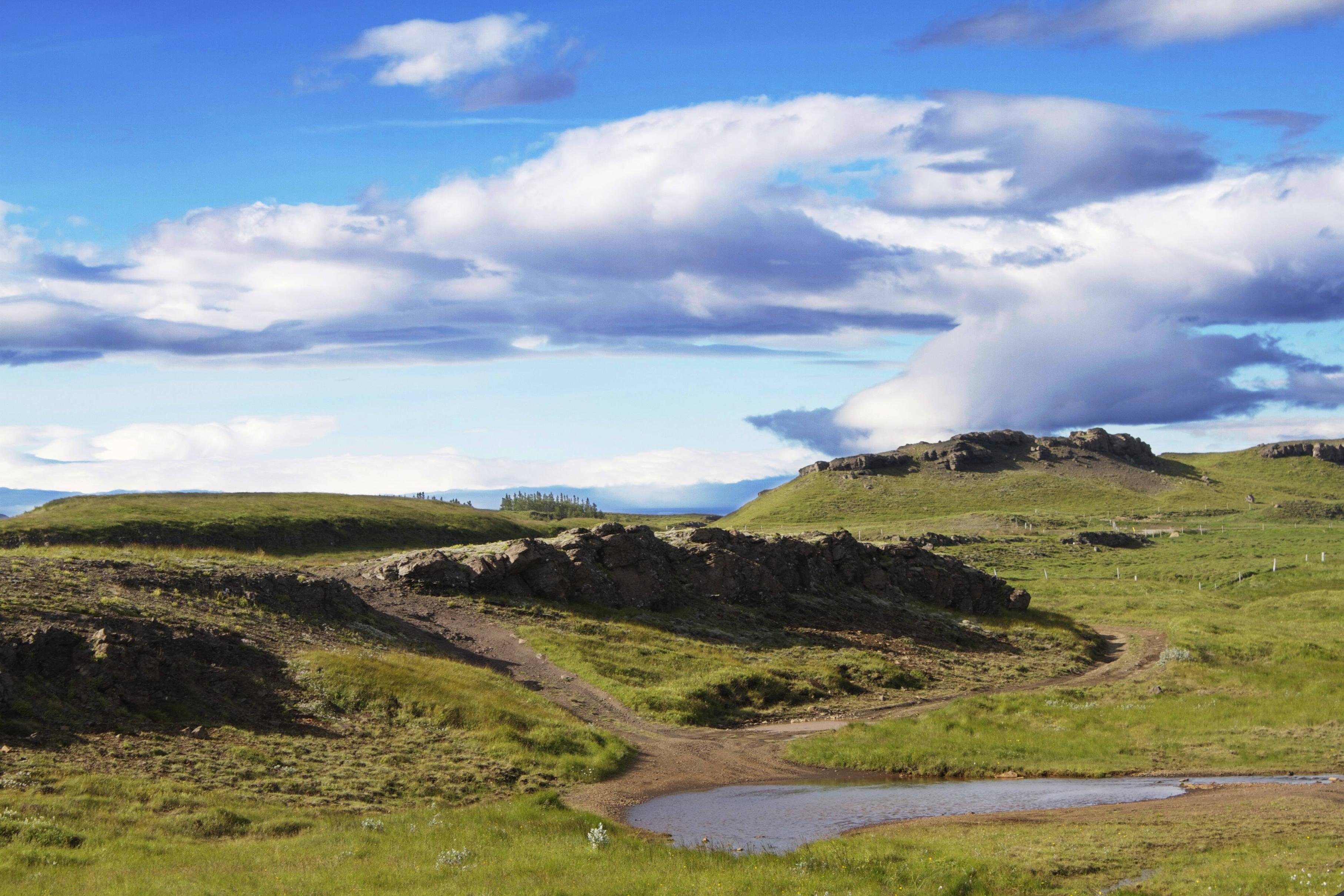 Iceland in the Summer HD wallpaper