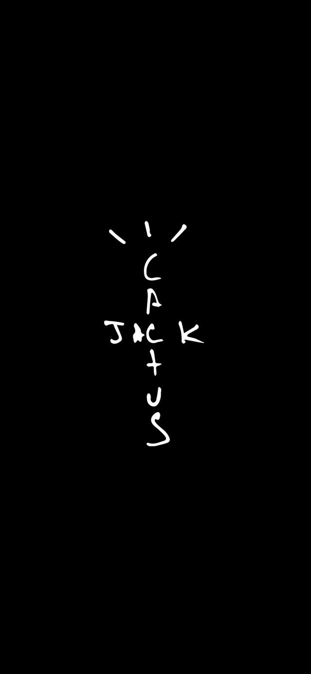 Basic Cactus Jack iPhone Wallpaper
