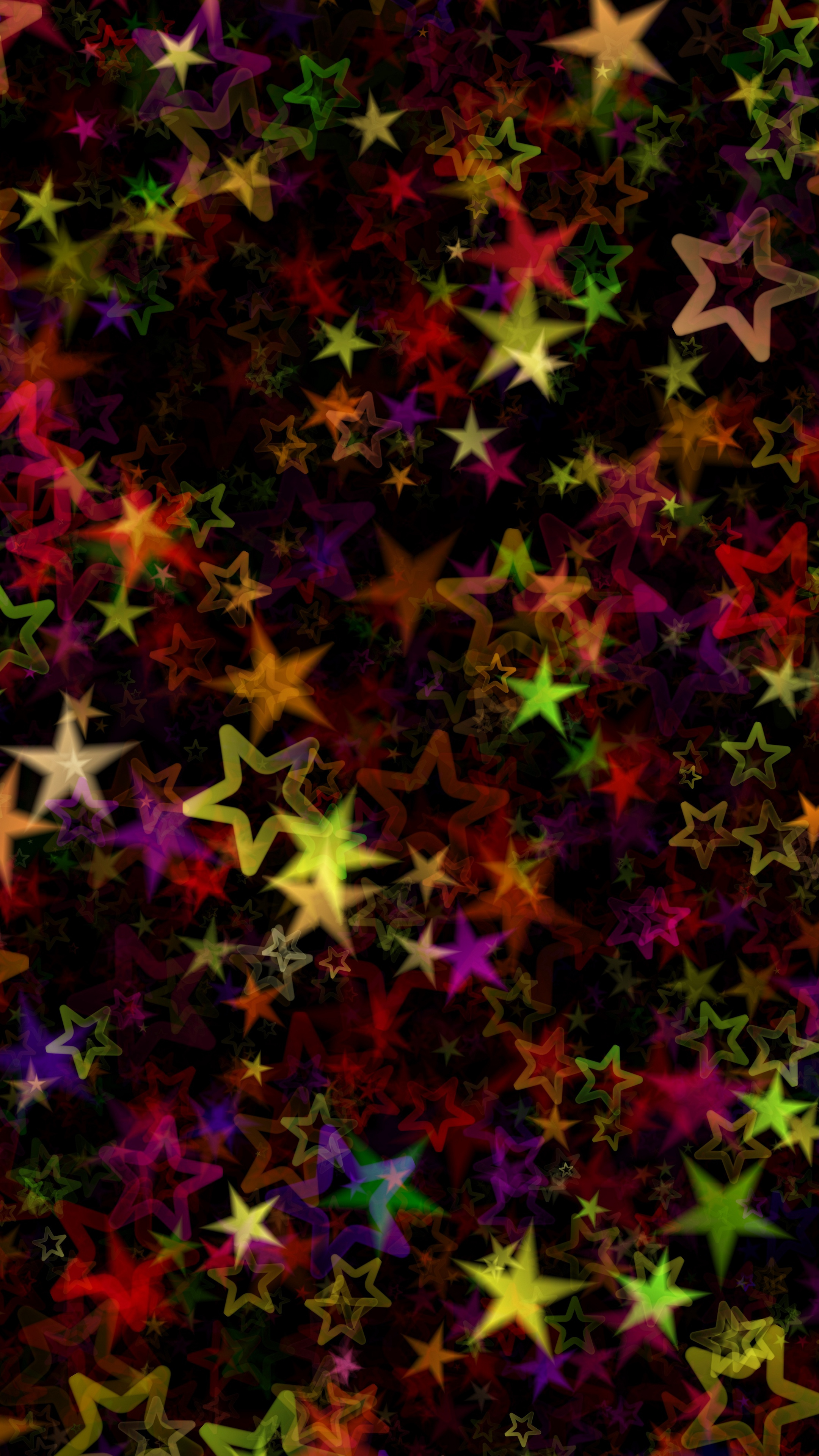 Colorful stars Wallpaper Download