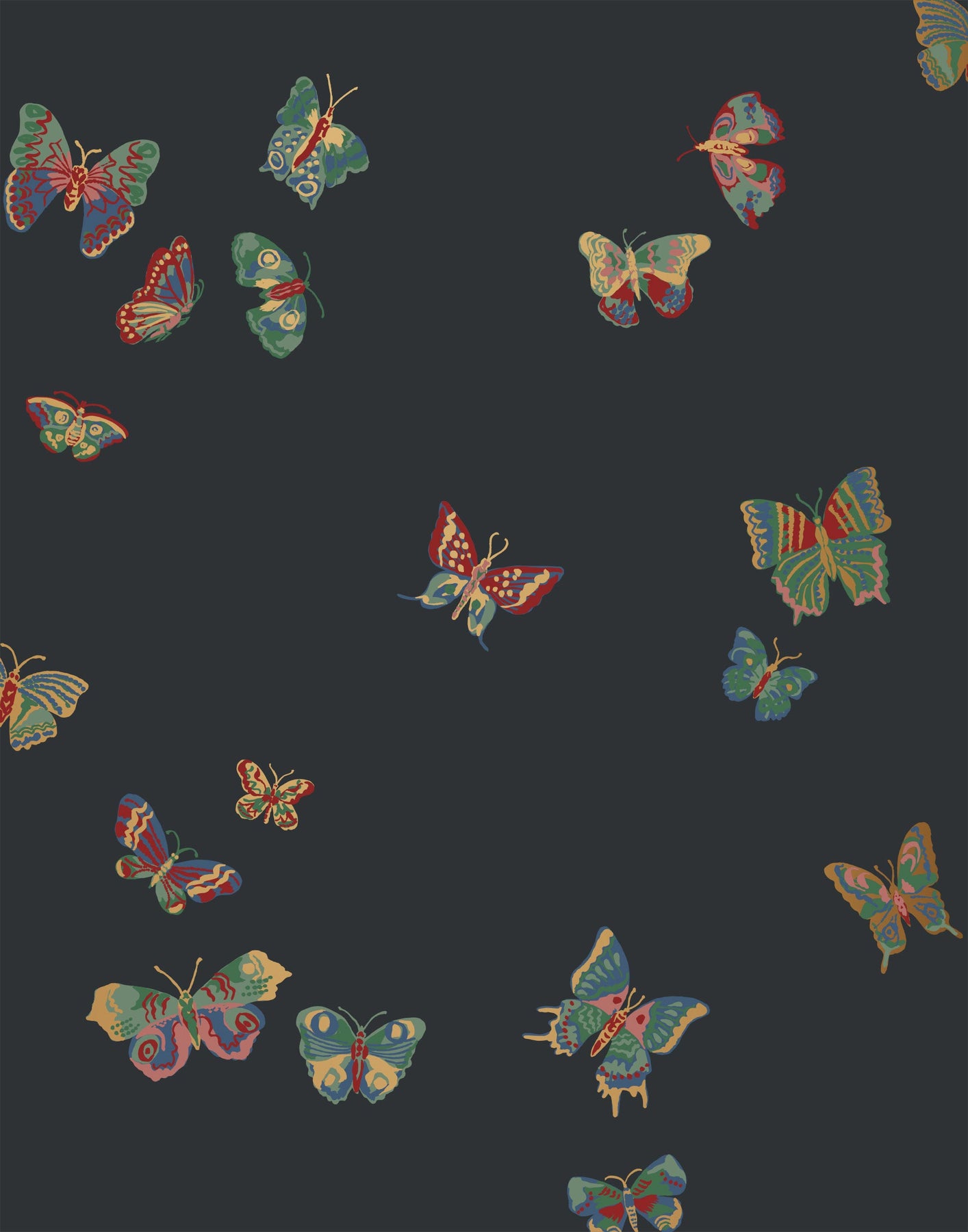 Butterflies Wallpaper. Hygge & West