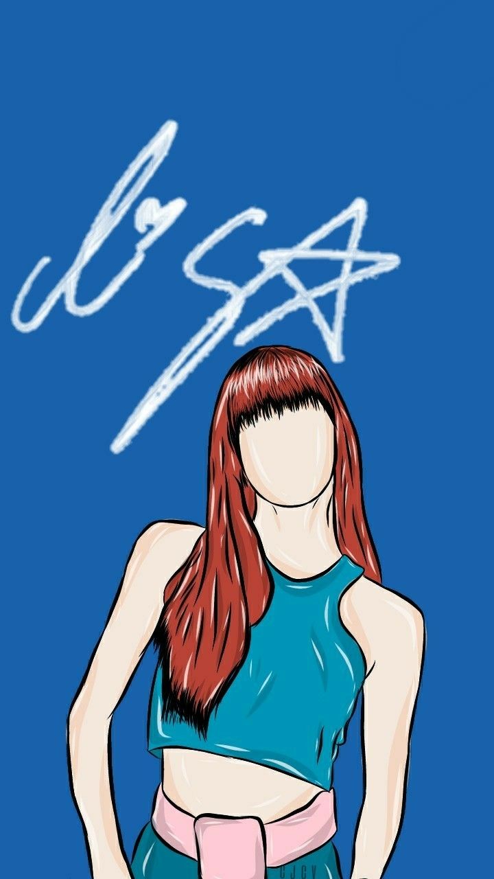 Blackpink Lisa Vector Art Wallpaper. Art wallpaper, Blackpink lisa, Cover art