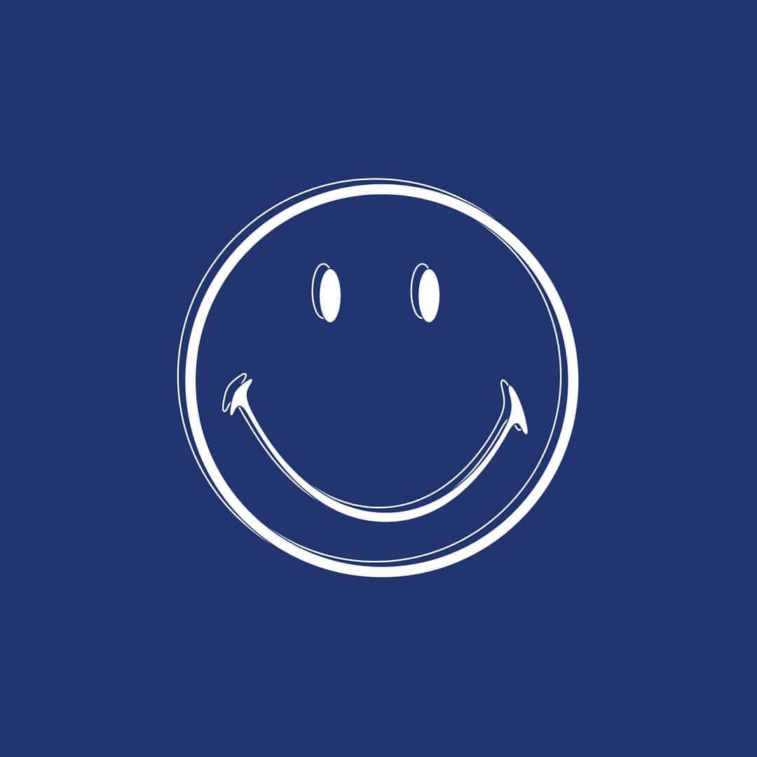 awesome blue smiley face