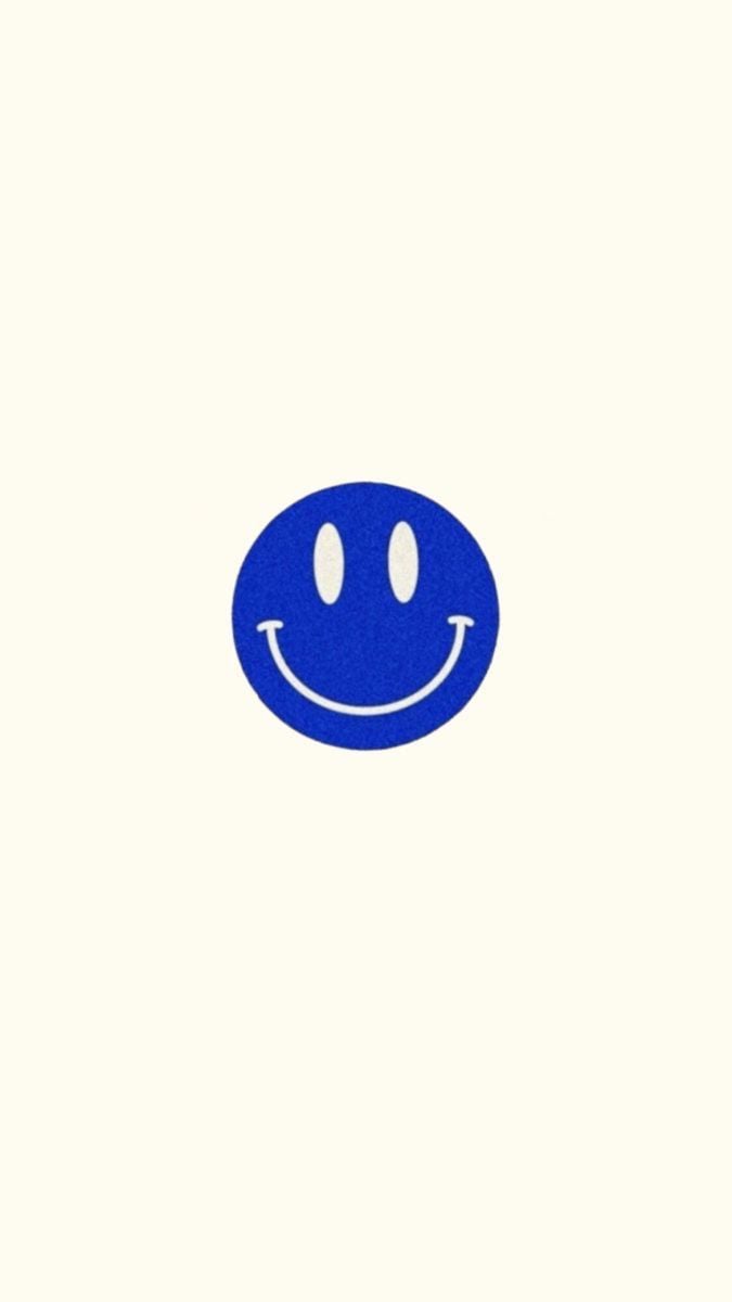 Simple smiley face wallpaper. iPhone wallpaper blur, Preppy wallpaper, Phone wallpaper patterns