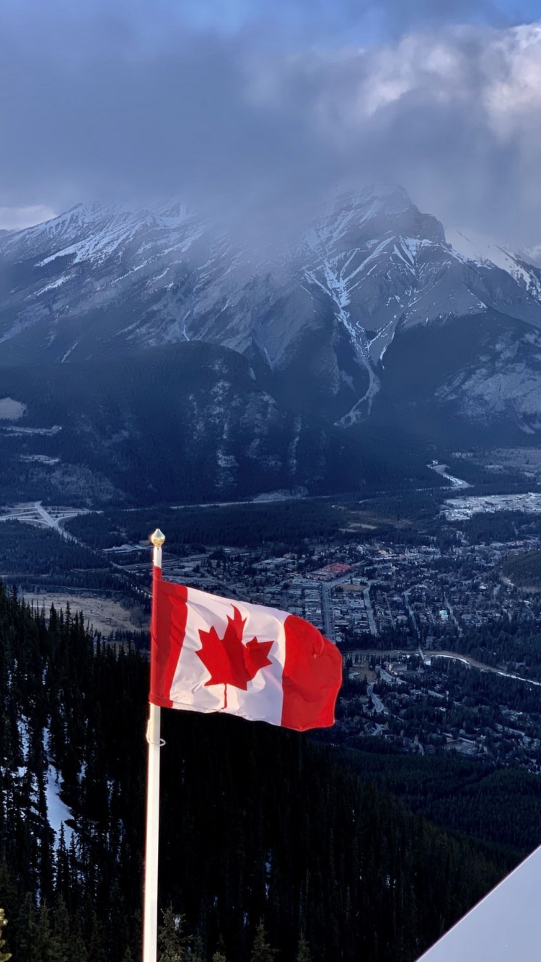 Flag Of Canada iPhone Wallpaper by Robert Padbury on Dribbble
