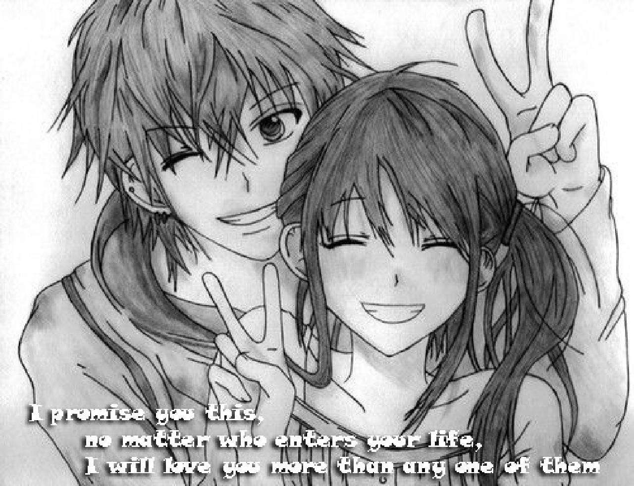 Cute Anime Boy Wallpaper Anime Boy And Girl