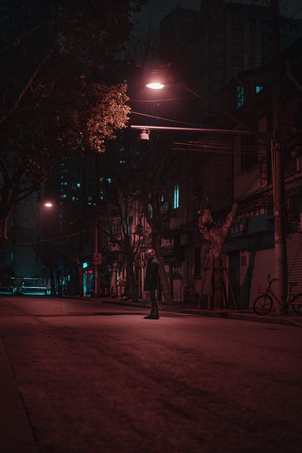 Dark Street Picture. Download Free Image