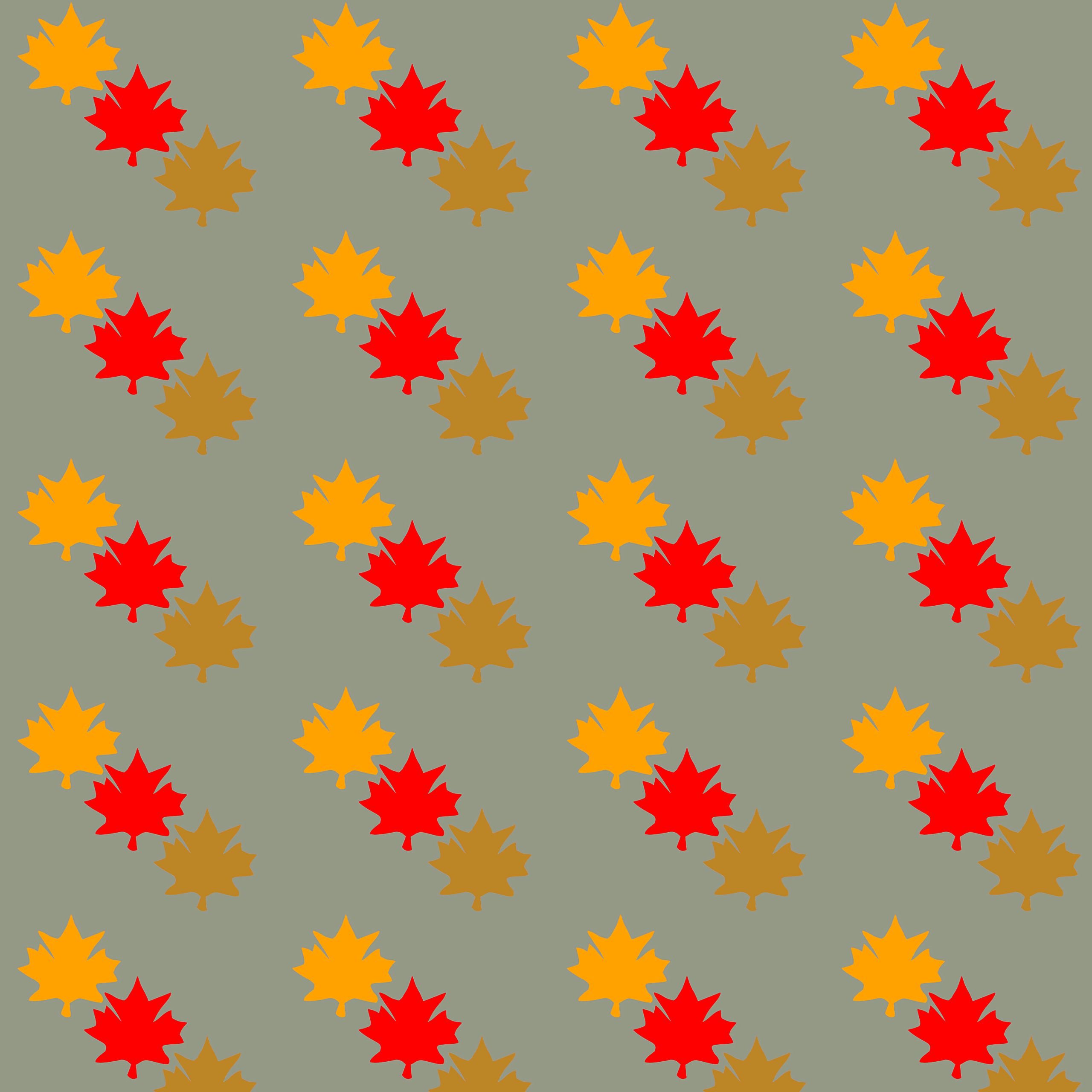 Download wallpaper 2560x2560 leaves, maple, autumn, patterns, texture HD background
