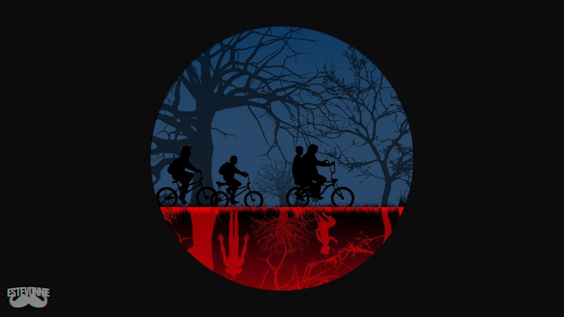 Stranger Things Minimalist Wallpaper Free Stranger Things Minimalist Background