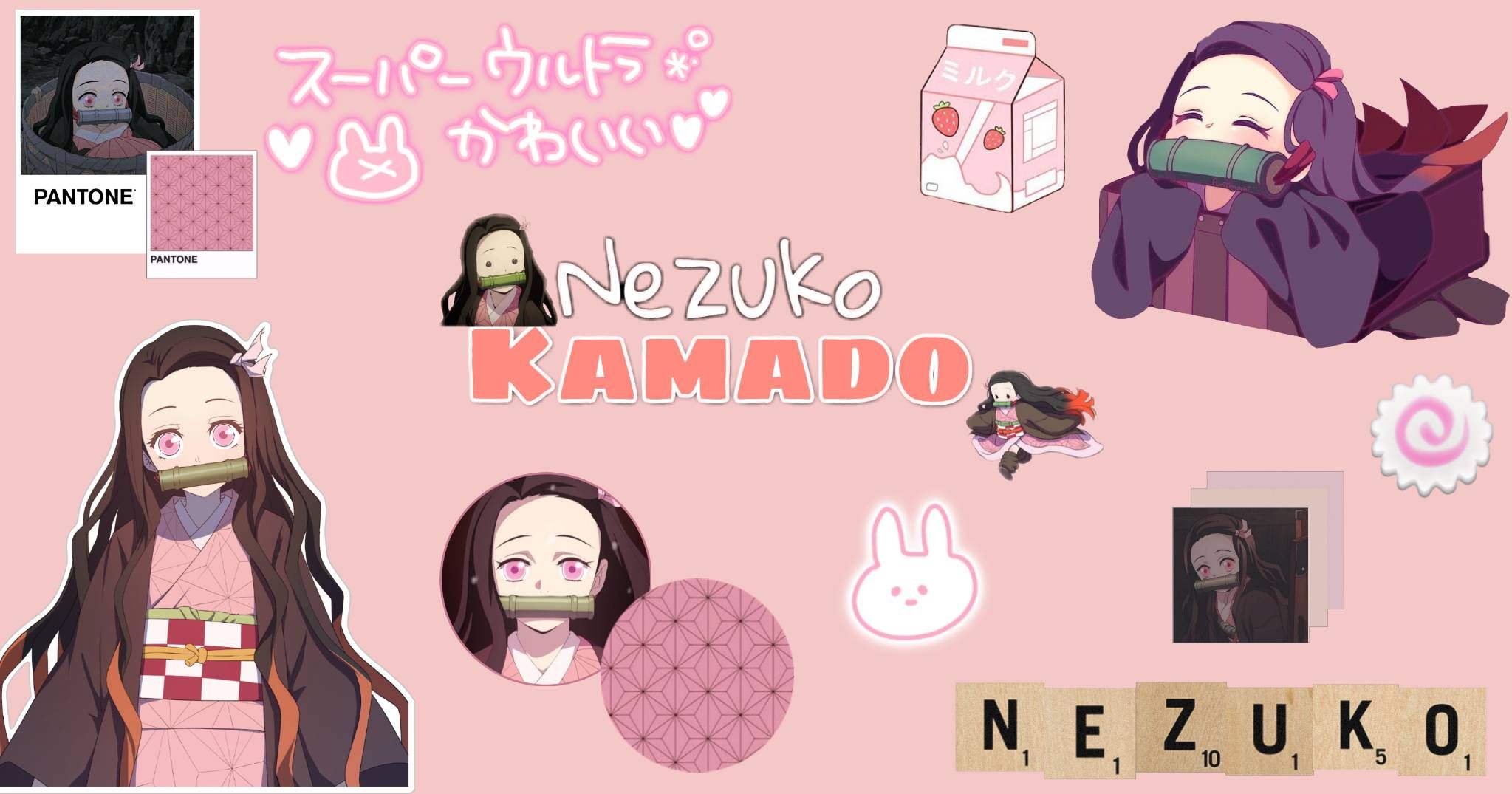 Nezuko Kamado is arguably the cutest anime girl of all time 4K wallpaper  download
