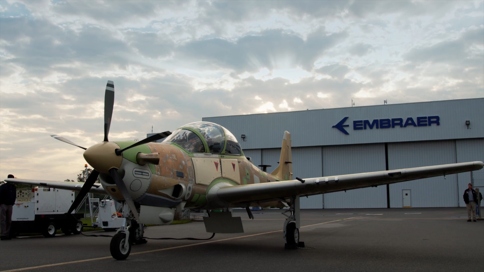 First Nigerian Air Force A 29 Super Tucano Light Attack Aircraft Successfully Completes Inaugural Flight