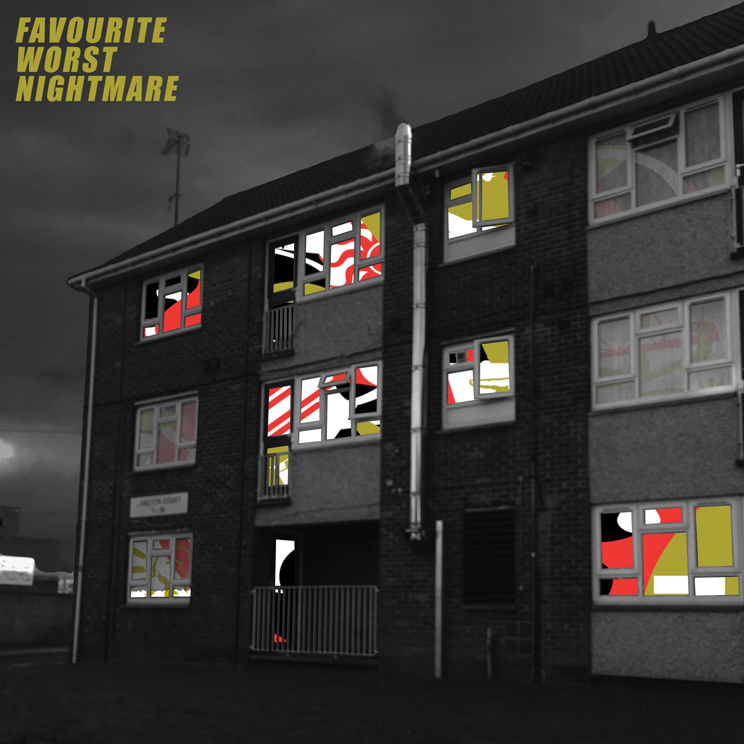 I responded to Favourite Worst Nightmare for my photography project at school