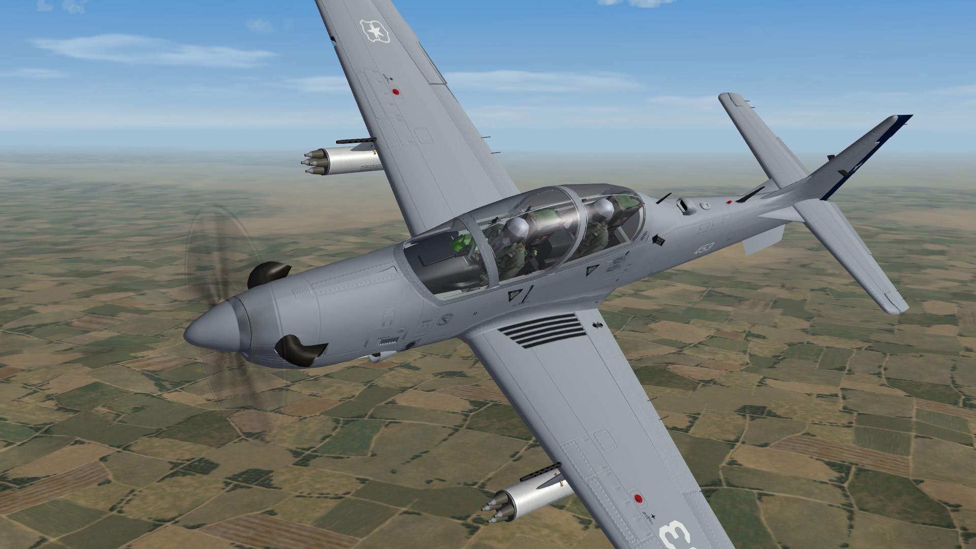 EMBRAER A 29B SUPER TUCANO FACH: Strike Fighters 2 Series
