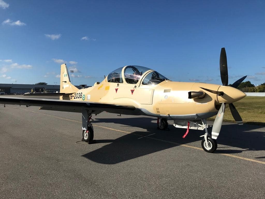 Nigerian Air Force 29 SUPER TUCANO AIRCRAFT PROJECT ON COURSE FOR DELIVERY AS SCHEDULED