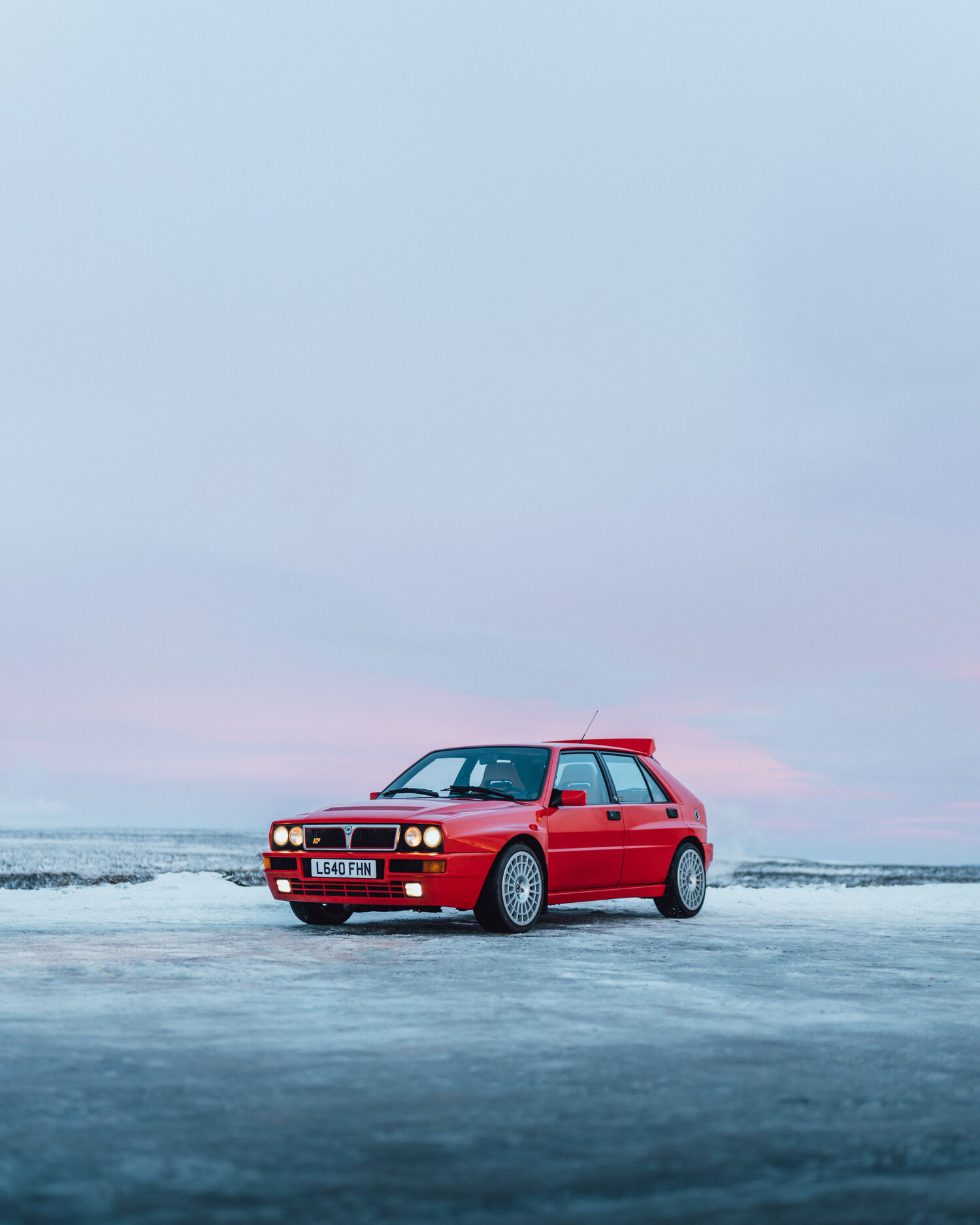 Automotive Photography Tom Kahler Shoots Lancia Delta Integrale in the Peak District, Sheffield