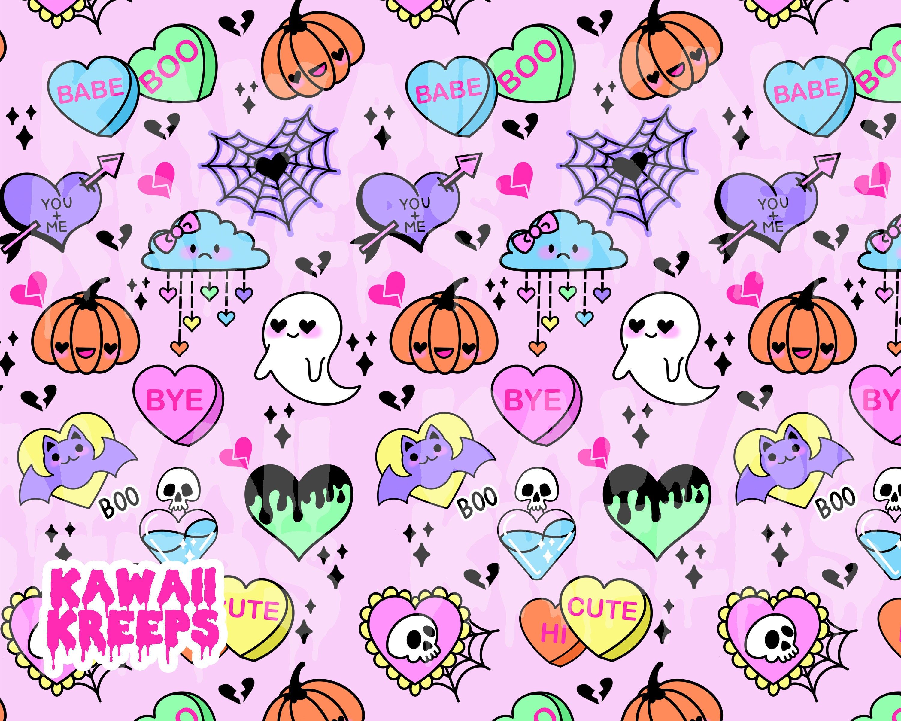 Pastel Goth Kawaii Wallpapers Wallpaper Cave