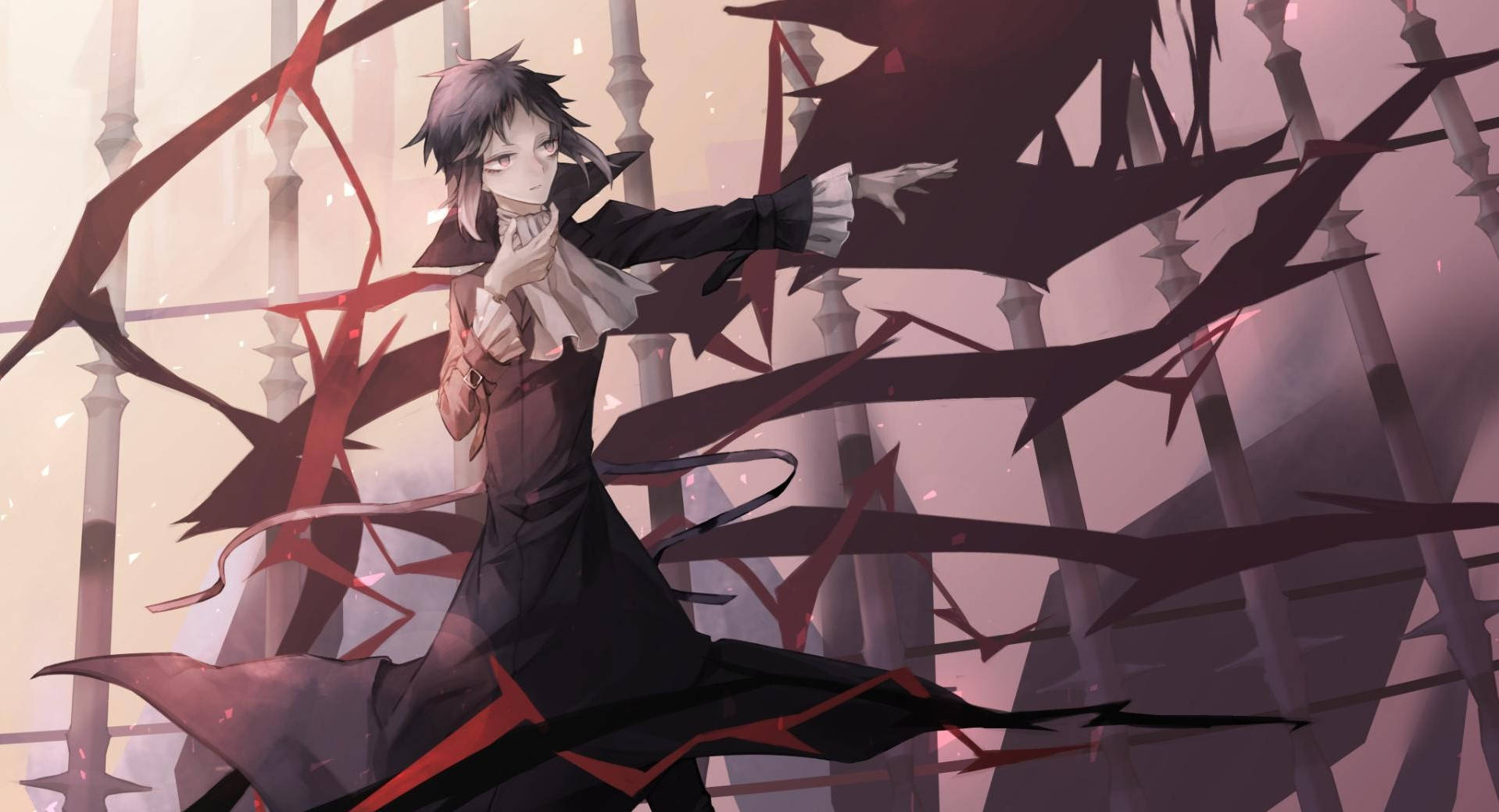 Download Bungo Stray Dogs Akutagawa Using Rashomon Wallpaper