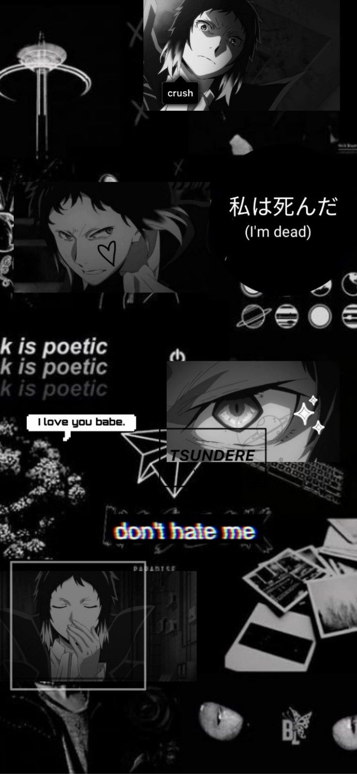 wallpaper i made it for akutagawa ryunosuke from bungou stray dogs