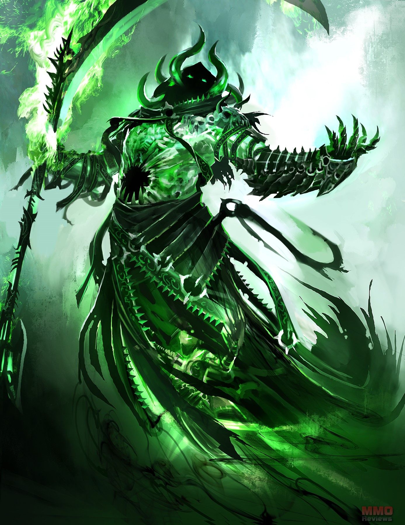 Green Demon Wallpaper Free Green Demon Background