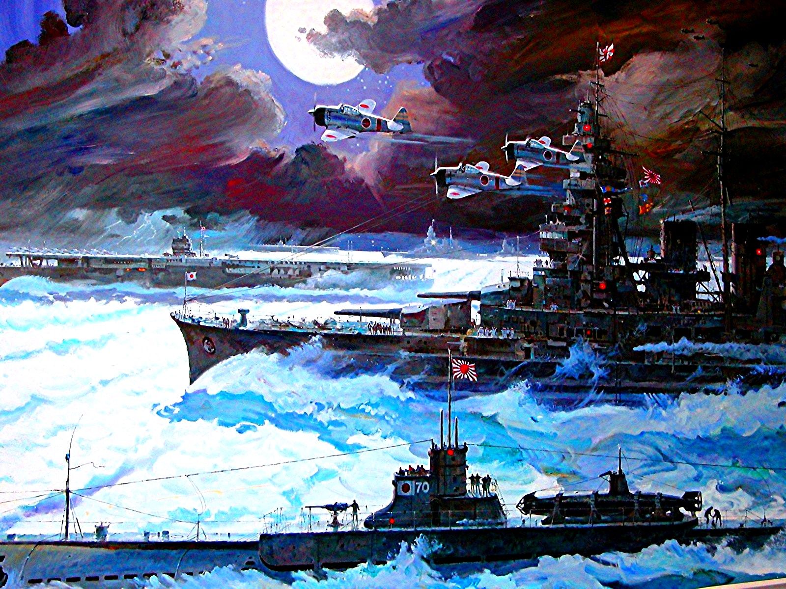 Imperial Japanese Fleet WWII. Корабль, Военное искусство, Военные корабли